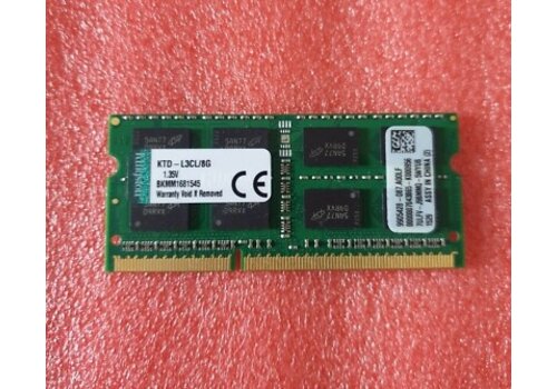 Kingston KTD-L3CL/8G – 8GB DDR3L SODIMM – 204-pin – 1600 MHz – PC3L-12800 – 1.35V – 2Rx8 