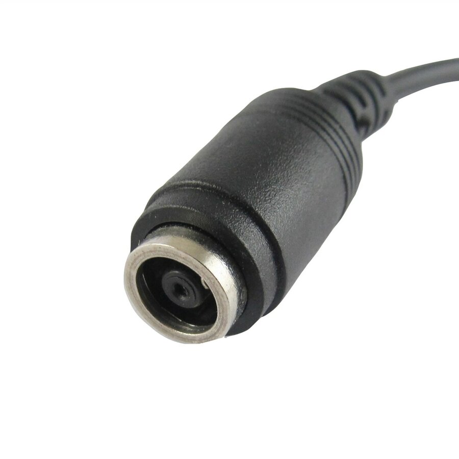 Zazitec DC power verlengkabel 15cm 4.8mm x 1.7mm (yellow pin) male naar 7.4mm x 5.0mm female laptop stroom verlengkabel voor Dell en HP compatibele voedingen en adapters-2