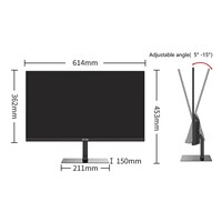 thumb-Elsa 27 Inch Monitor - IPS FHD - HDMI/VGA - 1920x1080 - Flat Panel-2
