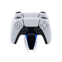 thumb-Honcam PS5 controller oplaadstation dock dual charging station voor 2 DualSense controllers USB-C fast charge LED indicator compatibel met PlayStation 5-2