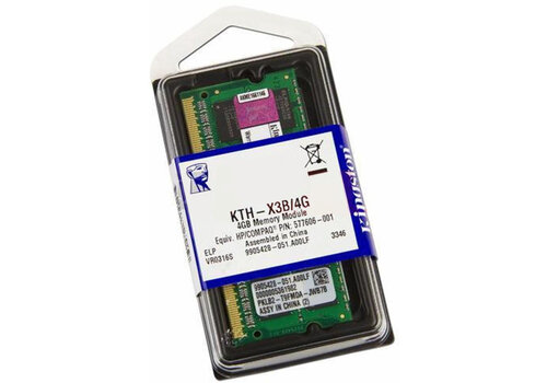 Kingston KTH-X3B/4G – 4GB DDR3 SODIMM – 204-pin – 1333 MHz – PC3-10600 – 1.5V – 2Rx8 