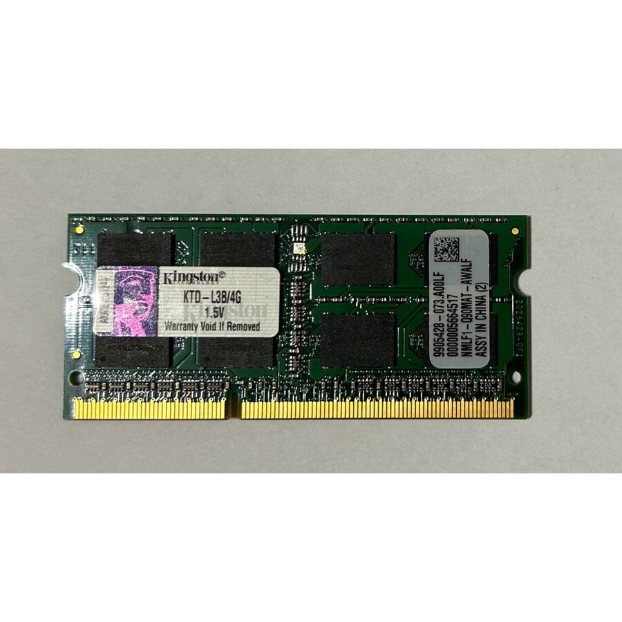 Kingston KTD-L3B/4G – 4GB DDR3 SODIMM – 204-pin – 1333 MHz – 1.5V – 2Rx8-1