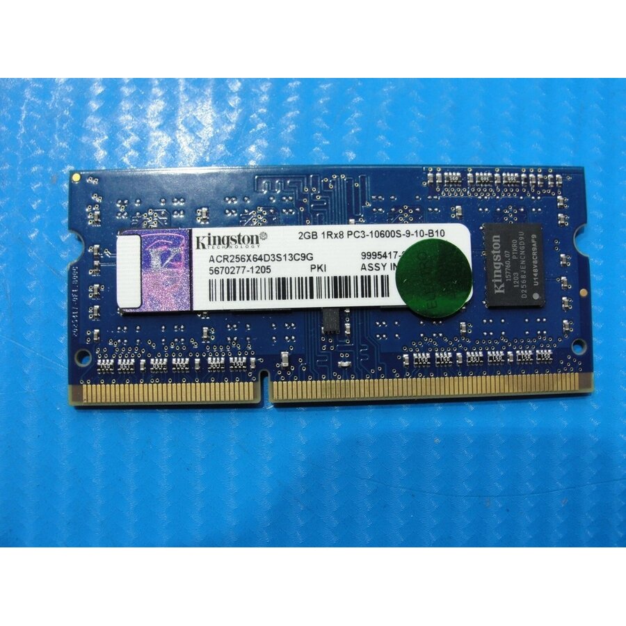 Kingston ACR256X64D3S13C9G – 2GB DDR3 SODIMM – 204-pin – 1333 MHz – 1.5V – 1Rx8-1
