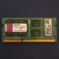 Kingston KTH-X3B/2G – 2GB DDR3 SODIMM – 204-pin – 1333 MHz – 1.5V – 2Rx8