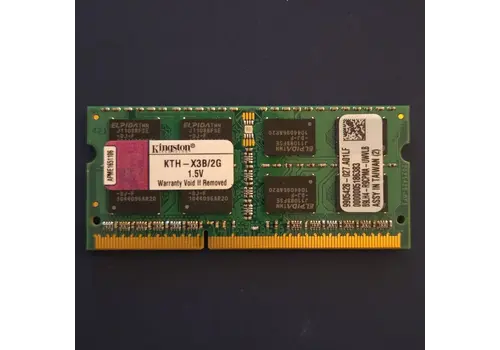 Kingston KTH-X3B/2G – 2GB DDR3 SODIMM – 204-pin – 1333 MHz – 1.5V – 2Rx8 