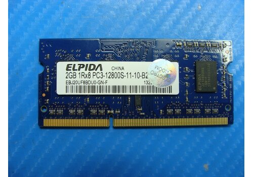 Elpida EBJ20UF8BDU0-GN-F – 2GB DDR3 SODIMM – 204-Pin – 1600 MHz – PC3-12800S – 1Rx8 