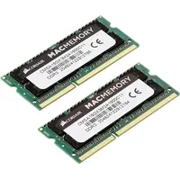 Corsair Mac Memory CMSA16GX3M2A1600C11 – 16GB DDR3L SODIMM Kit – 204-Pin – 1600 MHz – PC3-12800 – CL11