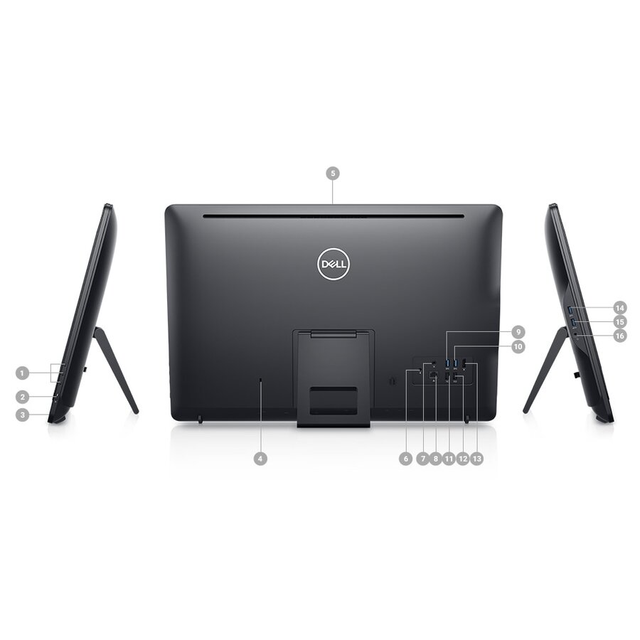Dell Wyse 5470 All-in-One - Intel Celeron J4105, 16GB RAM, 128GB opslag, 23,8 inch Full HD scherm, Windows 10 Enterprise LTSC-3