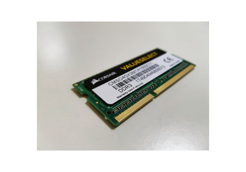 Corsair CMSO4GX3M1A1600C11 – 4GB DDR3 SODIMM – 204-Pin – 1600 MHz – PC3-12800 – 1.5V – CL11 