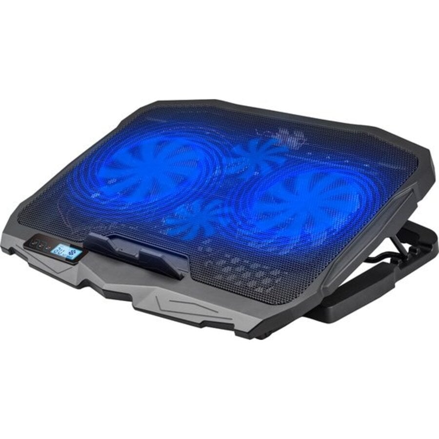 Greenure Laptop Koeler – Cooling Pad – Laptopstandaard – Verstelbaar – Tot 17 inch – 4 Ventilatoren-1