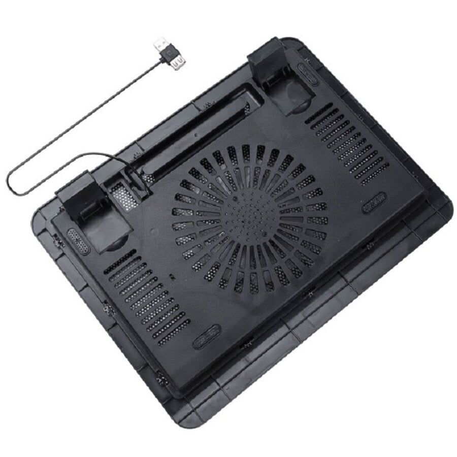 Zazitec Notebook Koelbasis – Laptop Cooling Pad – LED Luchtkoelventilator – Laptopstandaard – 10-17 inch-4