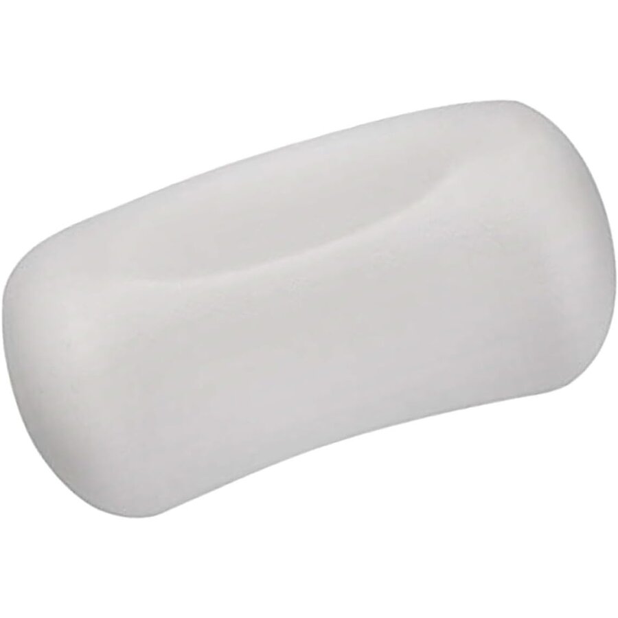 Mavrié Badkussen – Badhoofdkussen – Antislip Zuignappen – Comfortabele Nek- en Hoofdsteun – Wit-3