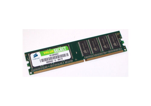 Corsair ValueSelect VS1GB400C3 – 1GB DDR1 400MHz DIMM Desktop Geheugen – PC-3200 