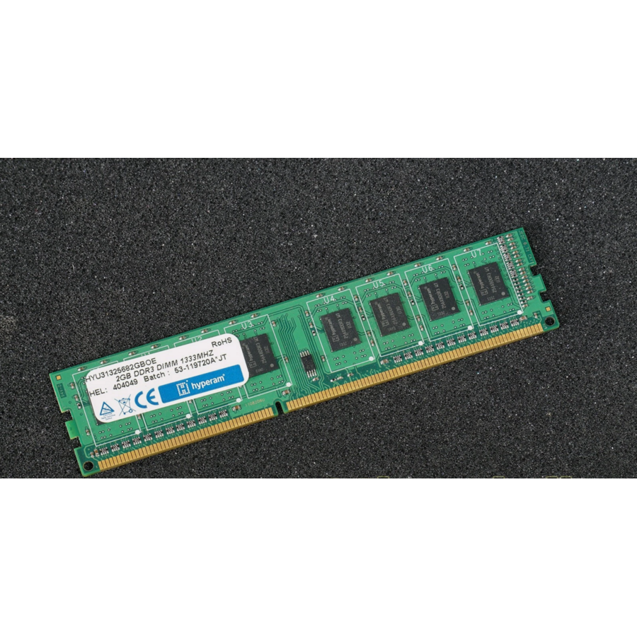 Hyperam HYU3132GB – 2GB DDR3 1333MHz DIMM Desktop Geheugen – PC3-10600-1