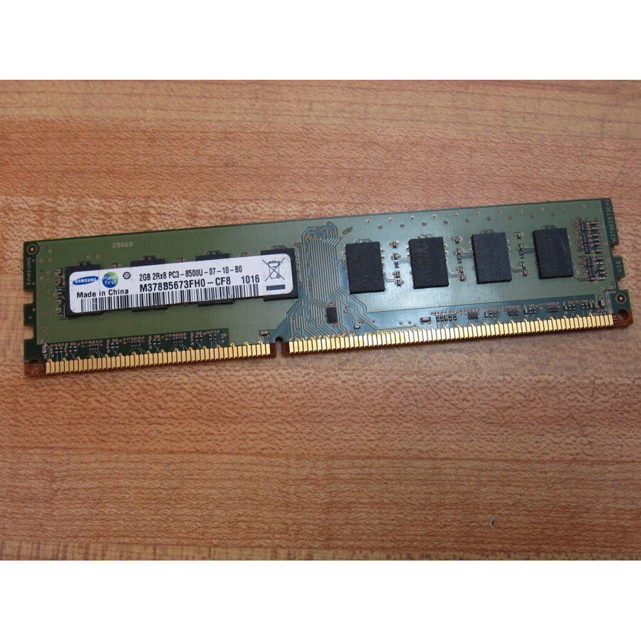 Samsung M378B5673FH0-CF8 – 2GB DDR3 1066MHz DIMM Desktop Geheugen – PC3-8500-1