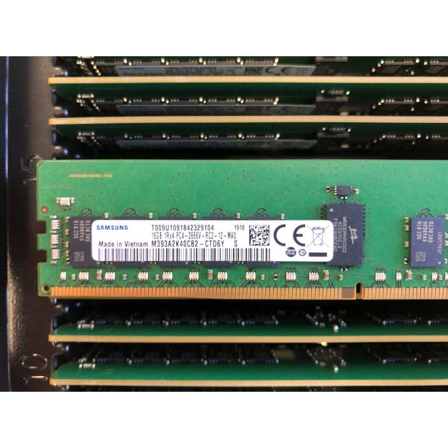 Samsung M393A2K40CB2-CTD6Y – 16GB DDR4 2666MHz ECC Registered DIMM Servergeheugen – PC4-21300-1