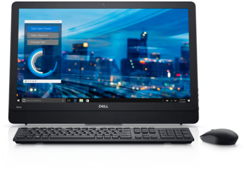 Dell Wyse 5470 All-in-One PC – 23,8 inch Full HD IPS, Intel Celeron J4105, 16 GB RAM, 128 GB NVMe-SSD 