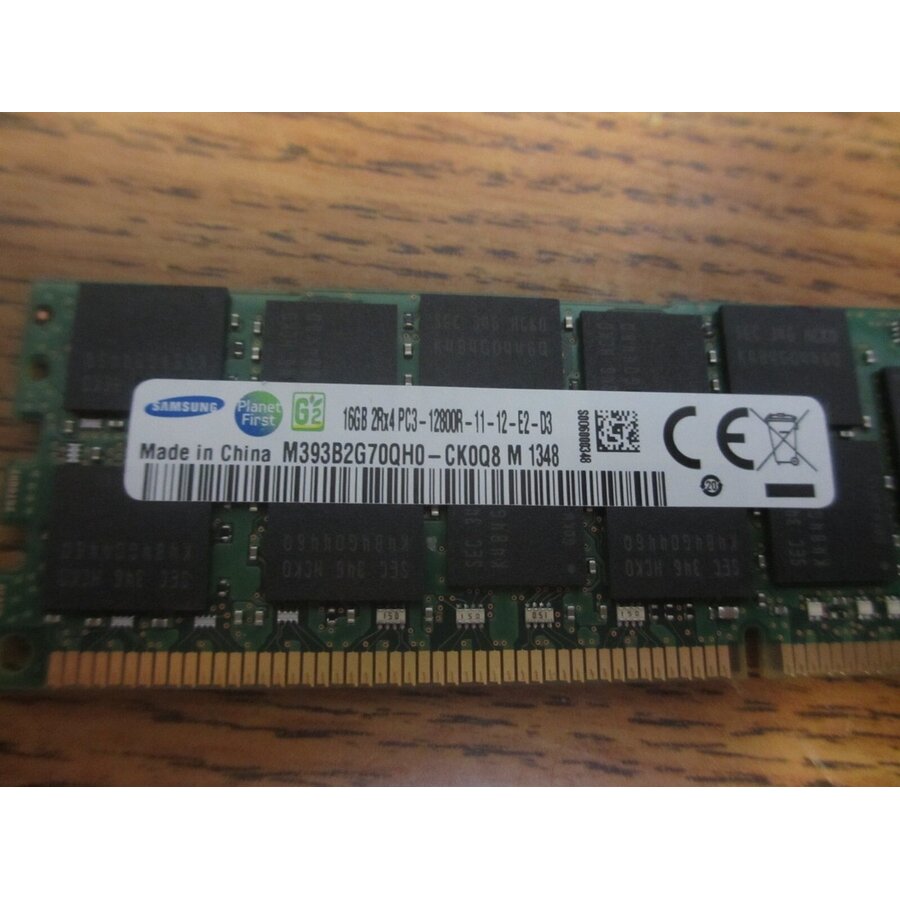 Samsung M393B2G70QH0-CK0Q8 – 16GB DDR3 1600MHz ECC Registered DIMM Servergeheugen – PC3-12800R-1