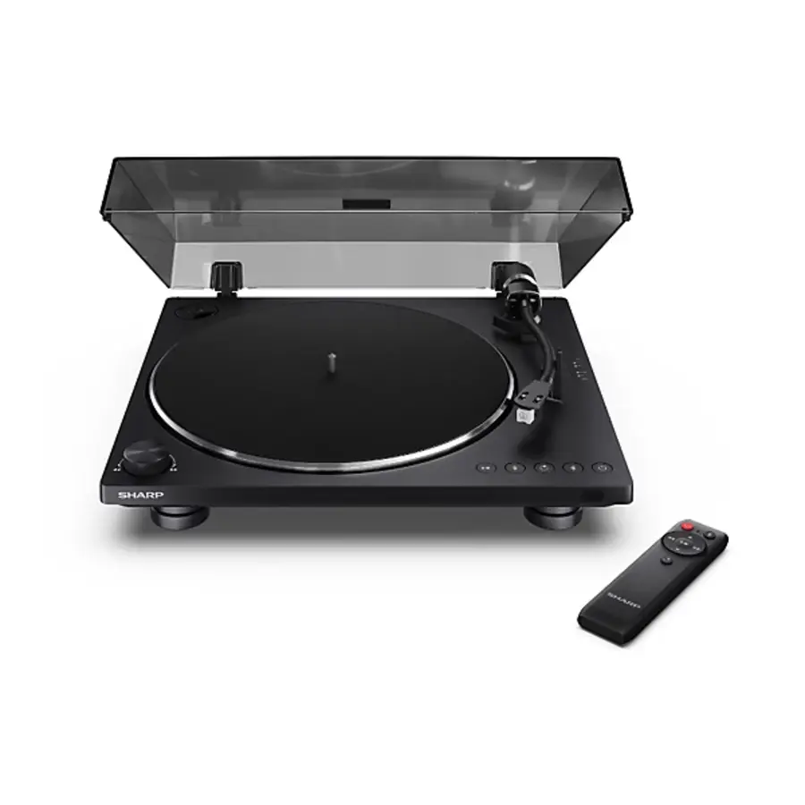 Sharp RP-TT100 – Volautomatische Platenspeler – Bluetooth 5.4 – USB-C – Ingebouwde Voorversterker – Zwart-2