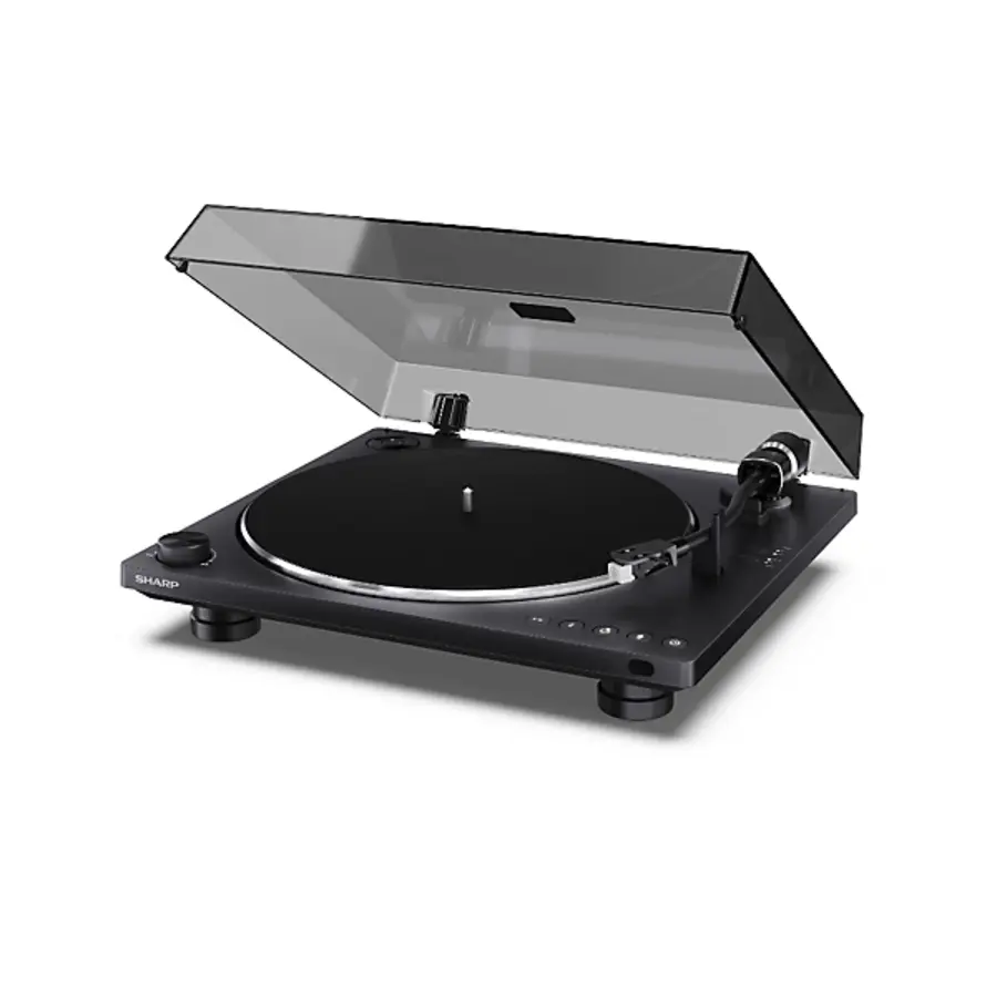 Sharp RP-TT100 – Volautomatische Platenspeler – Bluetooth 5.4 – USB-C – Ingebouwde Voorversterker – Zwart-4