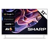 Sharp 32HF2265EW – 32 inch HD Ready Smart TV – Google TV – HDR10 – Bluetooth – Google Cast – Zwart