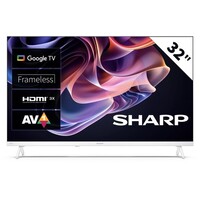 thumb-Sharp 32HF2265EW – 32 inch HD Ready Smart TV – Google TV – HDR10 – Bluetooth – Google Cast – Zwart-1