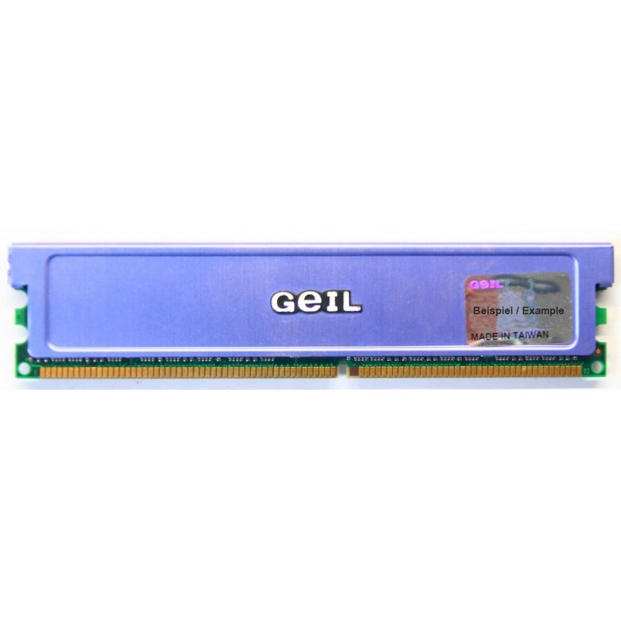 GeIL GE1GB3200BHSC – 1GB DDR400 400MHz DIMM Desktop Geheugen – PC3200-1