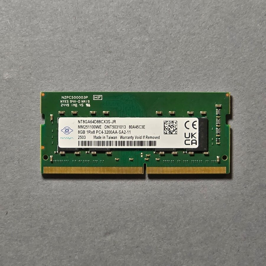 Nanya NT8GA64D88CX3S-JR – DDR3 Desktop Geheugen – DIMM-1