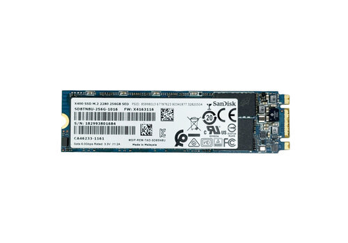 SanDisk X400 M.2 2280 256GB SSD – SD8TN8U-256G-1006 – SATA III 