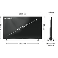 thumb-Sharp 55HP5465E – 55 inch 4K Ultra HD QLED Google TV – Smart TV – Dolby Vision & Dolby Atmos-10