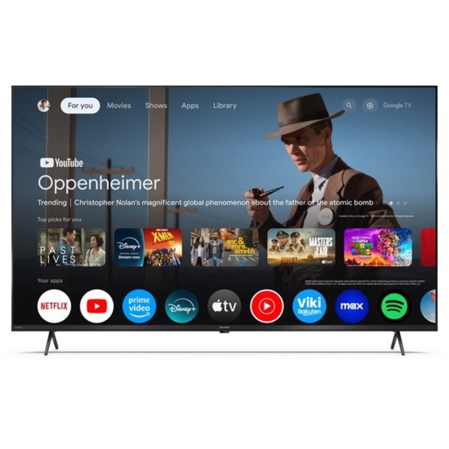 Sharp 55HP5465E – 55 inch 4K Ultra HD QLED Google TV – Smart TV – Dolby Vision & Dolby Atmos-7