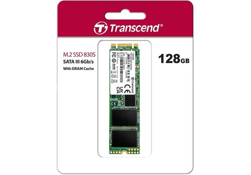 Transcend TS128GMTS830S – 128GB M.2 SATA SSD – 2280 – SATA III 6Gb/s 
