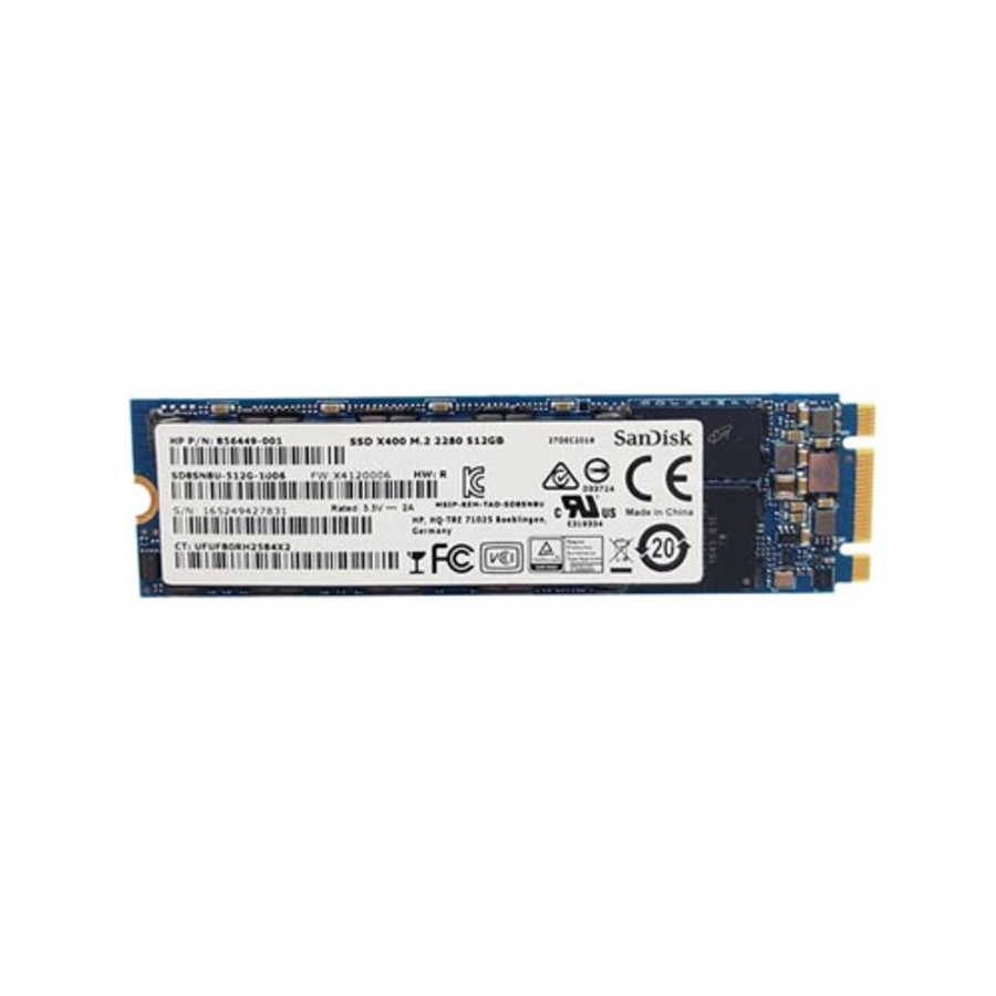 SanDisk X400 SD8SN8U-512G-1006 – 512GB M.2 SATA SSD – 2280 – SATA III 6Gb/s-1