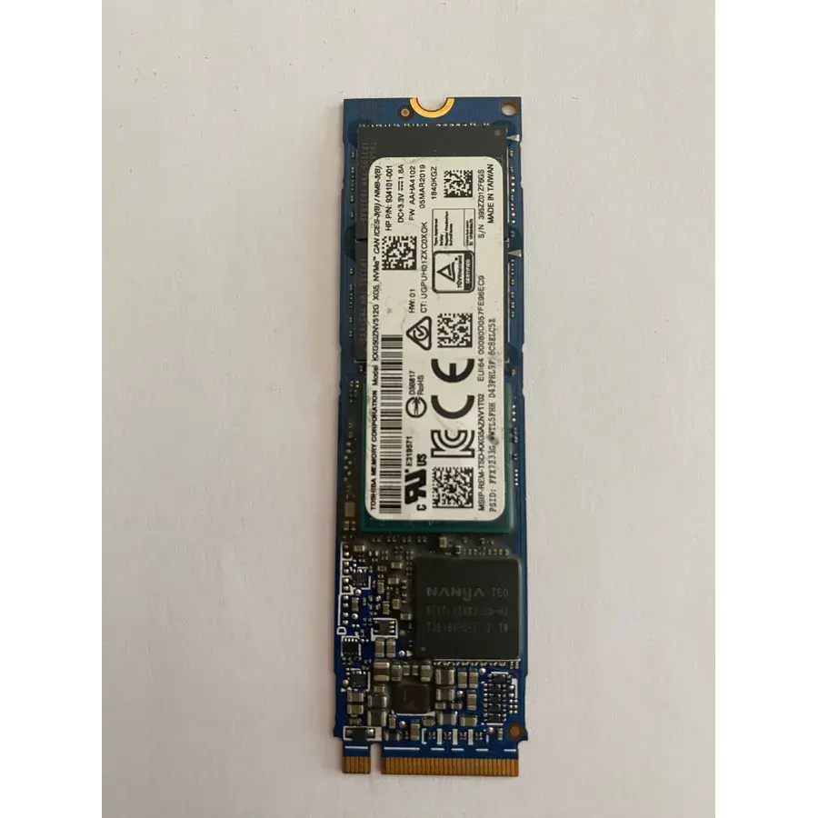 Toshiba XG5 512GB – M.2 NVMe SSD – PCIe 3.0 x4-1