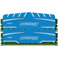 Crucial Ballistix Sport 8GB DDR3 Desktopgeheugen Kit – 2×4GB – 1600MHz – PC3-12800 – CL9 – 1.5V – 240-Pin DIMM – Non-ECC – Unbuffered