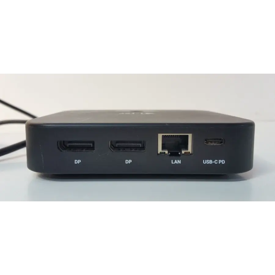 i-tec C31DUALDPDOCKPD USB-C Dual Display Docking Station met Power Delivery tot 100W, 2x DisplayPort, 3x USB-A 3.2 Gen 1, 2x USB-A 2.0, USB-C, Gigabit Ethernet en audioaansluiting-4