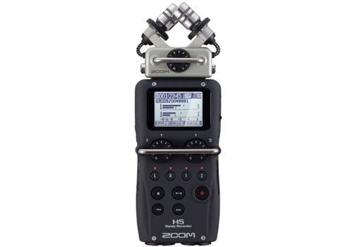 Zoom H5 Handy Recorder – Draagbare Audiorecorder – 4-sporenopname – X/Y-stereomicrofoon 