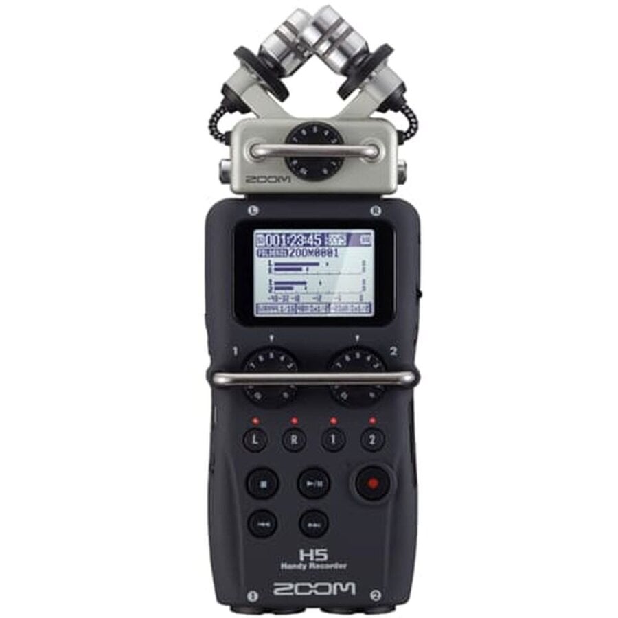 Zoom H5 Handy Recorder – Draagbare Audiorecorder – 4-sporenopname – X/Y-stereomicrofoon-1