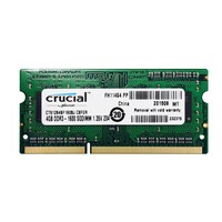 Crucial CT51264BF160BJ.C8FER 4GB DDR3L RAM – 1600MHz – PC3L-12800 – 204-Pin SO-DIMM – CL11 – 1.35V