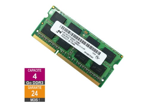 Micron MT16KTF51264HZ-1G6M1 – 4GB DDR3L 1600MHz SO-DIMM Laptopgeheugen – PC3L-12800 