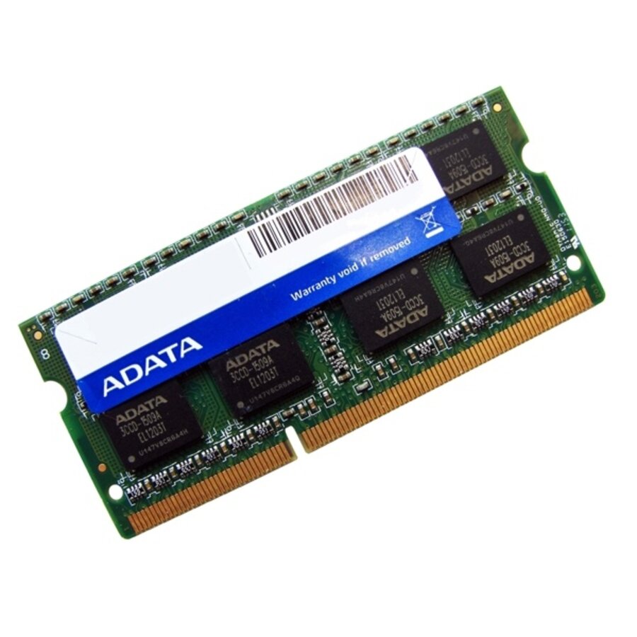 ADATA AM1L16BC4R1-B1PS – 4GB DDR3L RAM – 1600MHz – PC3L-12800S – 204-Pin SO-DIMM – CL11 – 1,35V-1