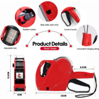 thumb-Zazitec MX5500 Prijslabeller – Handmatige Prijs- en Etiketteertang voor Winkels, Magazijnen en Webshops-4