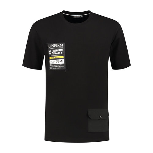 T-shirt pocketlabel - black T-shirt pocketlabel - black