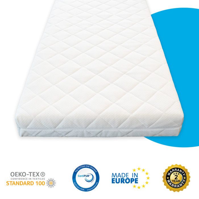 Kindermatratze 120x180 Kaltschaum HR40 Doppeltuch