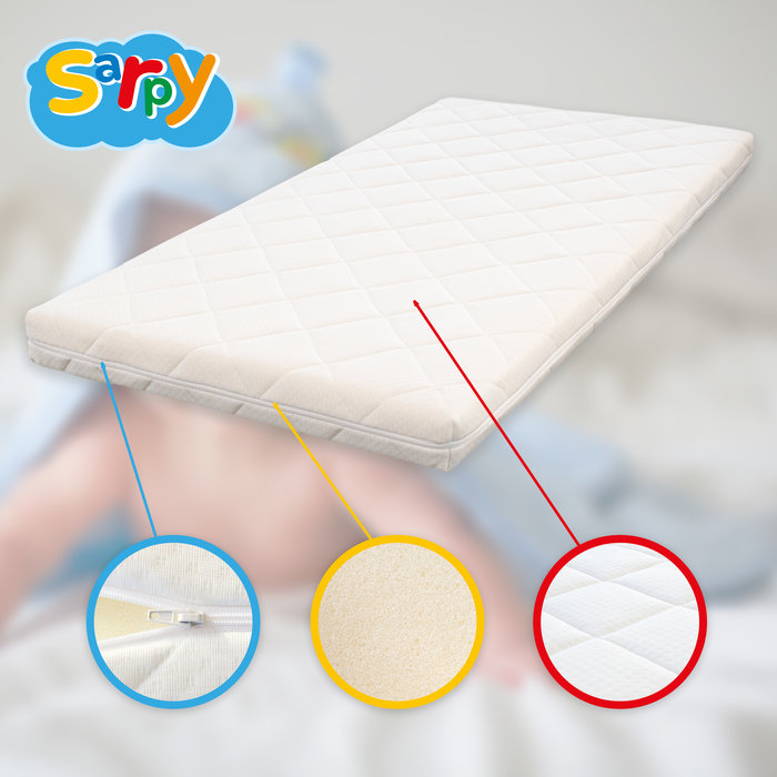 Babymatratze 50x120 Naturlatex