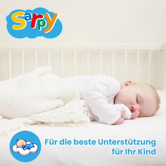 Babymatratze 75x95 Kaltschaum HR40 organische Baumwolle