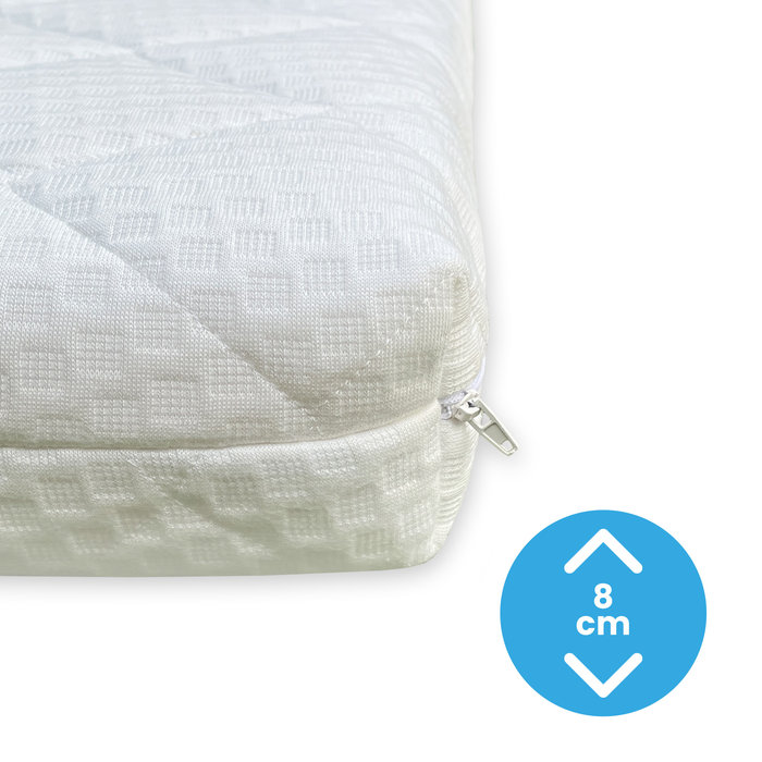 Babymatratze 70x130 Kaltschaum HR40 Bambus