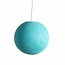 COTTON BALL LIGHTS Hängelampe - Aqua