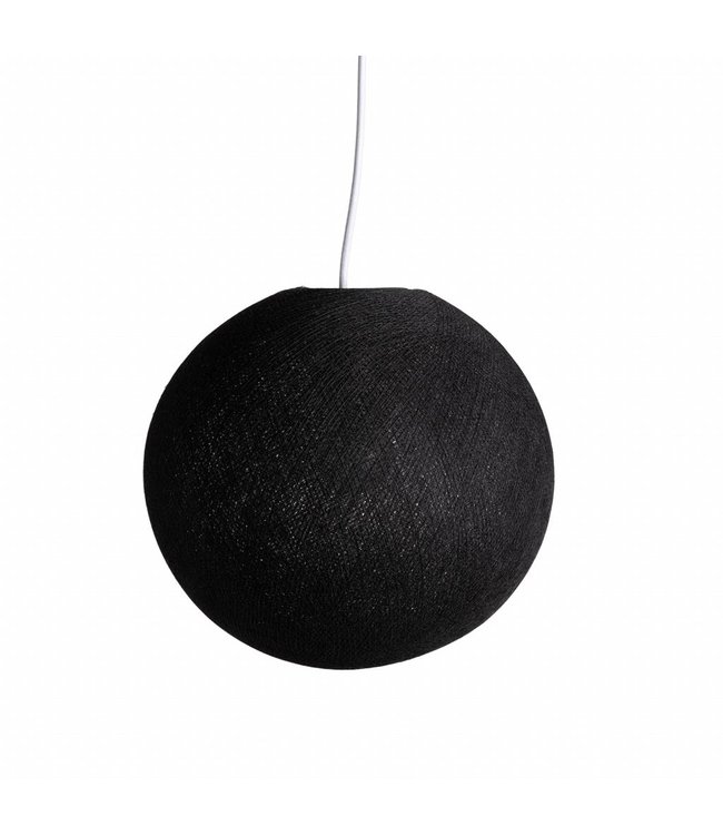 Cotton Ball Lights enkelvoudige hanglamp zwart - Black