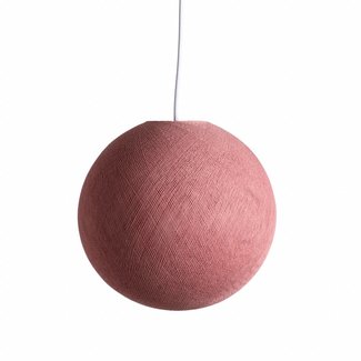 Cotton Ball Lights Hanging Lamp - Dirty Rose